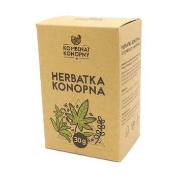 Herbatka konopna Kombinat Konopny, 30g. Data ważności: 06.2025