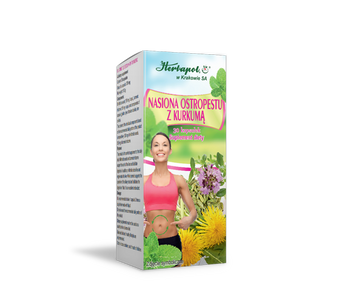 Nasiona Ostropestu Z Kurkumą Herbapol Kraków, 30 kapsułek