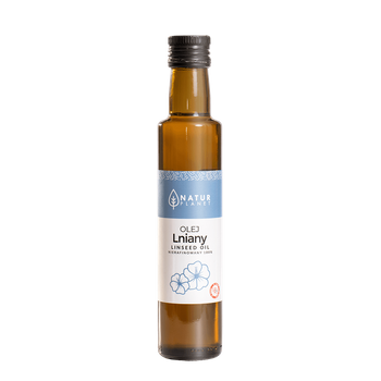 Olej Lniany nierafinowany Natur Planet, 250 ml