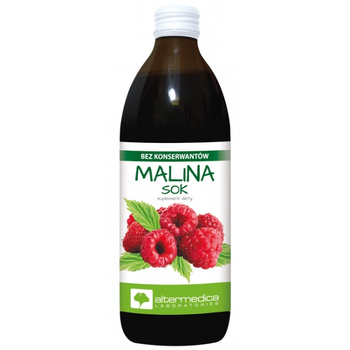 Malina Sok Altermedica, 500 ml