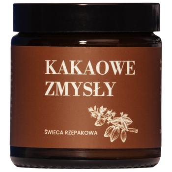 Świeca kakaowe zmysły Mglife, 120ml