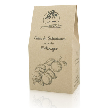 Cukierki solankowe o smaku śliwkowym Zdrowie Natury, 110 g