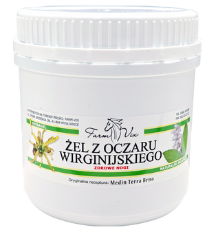 Żel z oczaru wirginijskiego Farm-Vix, 600g
