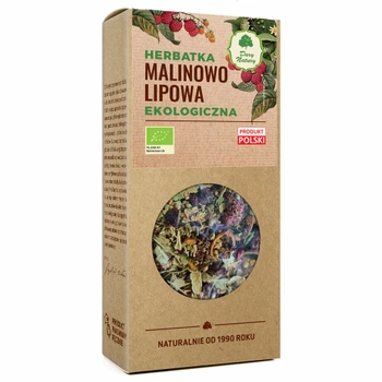 Herbata malinowo-lipowa Dary Natury, 80g