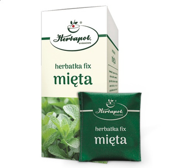 Herbatka Fix MIĘTA w kopertkach Herbapol Kraków 20x1,5g