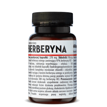 Berberyna Herbapol Kraków, 60 kapsułek