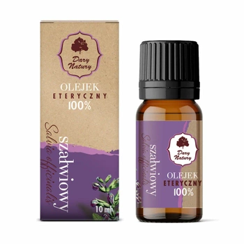 Olejek eteryczny - szałwiowy 100% EKO Dary Natury, 10ml
