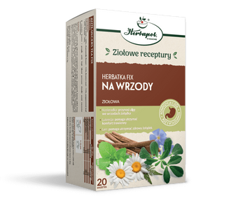 Herbatka fix Na Wrzody Herbapol Kraków, 20x2g