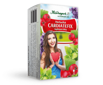 Herbatka Cardiatefix Herbapol Kraków, 20x2g