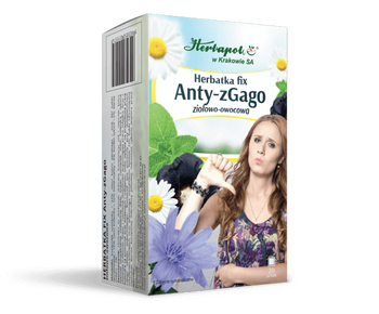 Herbatka fix ANTY-zGAGO Herbapol Kraków, 20x2g