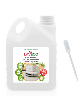 Płyn do robotów mopujących melon i aloes Laveco, 2l