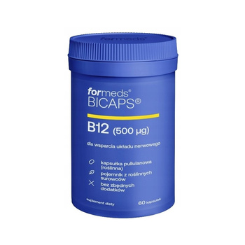 Bicaps B12 ForMeds, 60 kapsułek