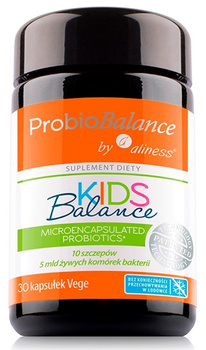 KIDS Balance 5 mld. Vege ProbioBalance Aliness, 30 kaps.