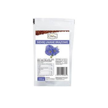 Siemię lniane brązowe, Olvita 250 g