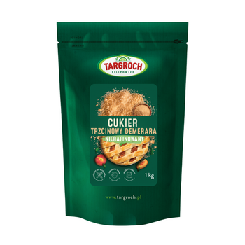 Cukier trzcinowy nierafinowany - demerara Targroch, 1kg