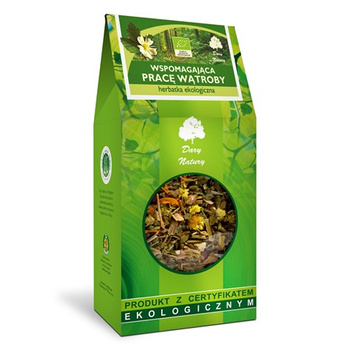 Herbatka wspomagająca pracę wątroby EKO Dary Natury, 200g