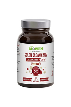 Selen organiczny Biowen, 100 kapsułek