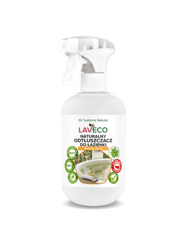 Naturalny odtłuszczacz do łazienki - świeży aloes Laveco, 0,5l