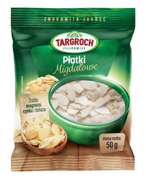Migdały płatki Targroch, 50g