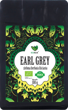 Herbata zielona EARLGREY luz EcoBlik, 100g