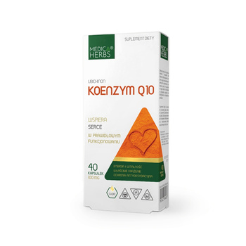 Koenzym Q10 Medica Herbs, 40 kapsułek.