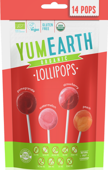 Lizaki owocowe EKO YumEarth, 87g (14szt)