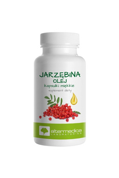 Olej z pestek jarzębiny Altermedica, 90 kapsułek