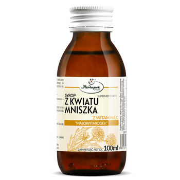Syrop Z Kwiatu Mniszka Z Witaminą C Herbapol Kraków, 100ml