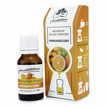 Olejek eteryczny z Pomarańczy, Zdrowie Natury, 15 ml