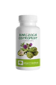 Karczoch + Ostropest Altermedica, 60 kapsułek