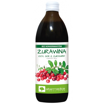 Żurawina Sok Altermedica, 500 ml