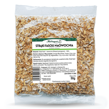 Strąki Fasoli Naowocnia Herbapol Kraków, 50g