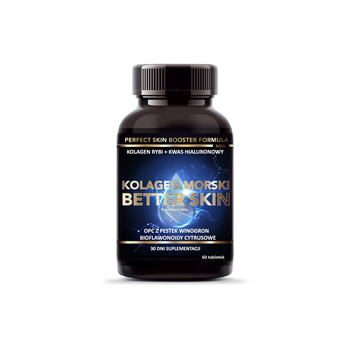 Kolagen Morski better skin Intenson, 60 tabletek. Data ważności: 29.05.2025