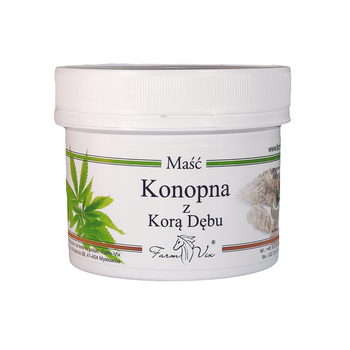 Maść Konopna z Korą Dębu Farm-Vix, 150ml