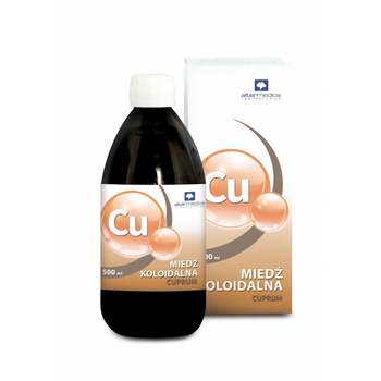 Miedź Koloidalna Altermedica, 500 ml