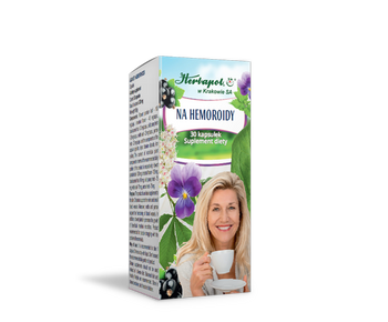 Na Hemoroidy Herbapol Kraków, 30 kapsułek