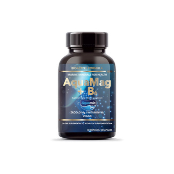 AquaMag + B6 Intenson, 60 kapsułek