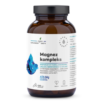 Magnez kompleks, ATA Mg® Aura Herbals, kapsułki 120 szt.
