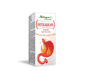 ANTYZGAGOCAPS Herbapol Kraków, 30 kapsułek