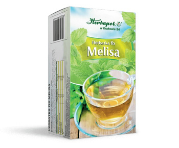 Herbatka fix MELISA, Herbapol Kraków 20x1,5g