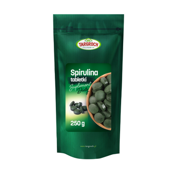 Spirulina tabletki 250mg - Suplement diety Targroch, 250g