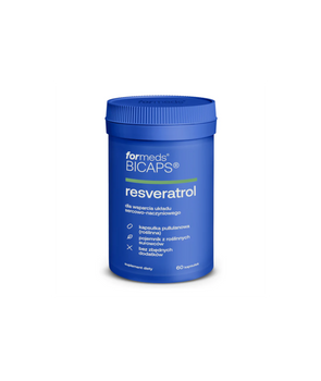 Bicaps Resveratrol ForMeds, 60 kapsułek