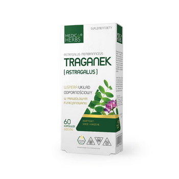 Traganek 60 kapsułek | Medica Herbs – NaturSZOP