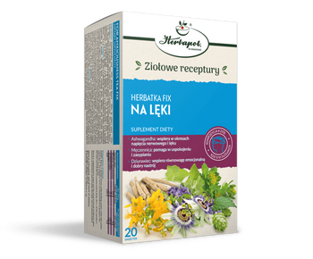Herbatka Fix Na Lęki Herbapol Kraków, 20x2g