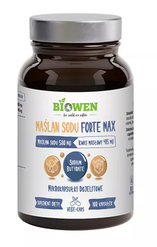 Maślan sodu Biowen, 100 kapsułek
