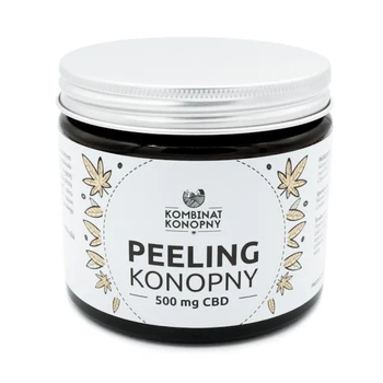 Peeling konopny 500 mg CBD Kombinat Konopny, 250 g