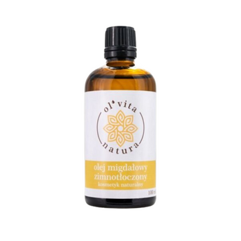 Natura Olej migdałowy zimnotłoczony, Olvita 100 ml