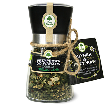 Przyprawa do warzyw z grilla w młynku EKO Dary Natury, 50g