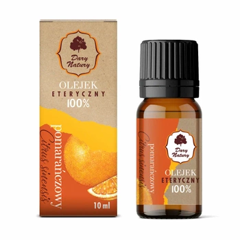Olejek eteryczny - pomarańczowy 100% EKO Dary Natury, 10ml