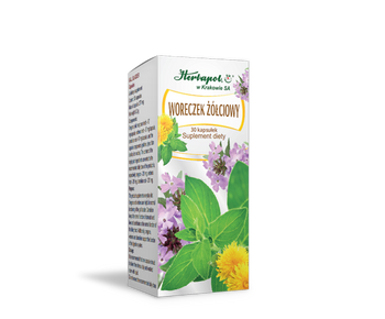 Woreczek Żółciowy Herbapol Kraków, 30 kapsułek